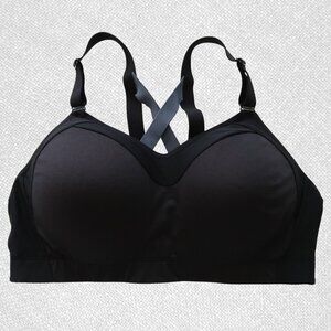 Champion Power Shape Max Medium Support Sports Bra Ebony Size Large